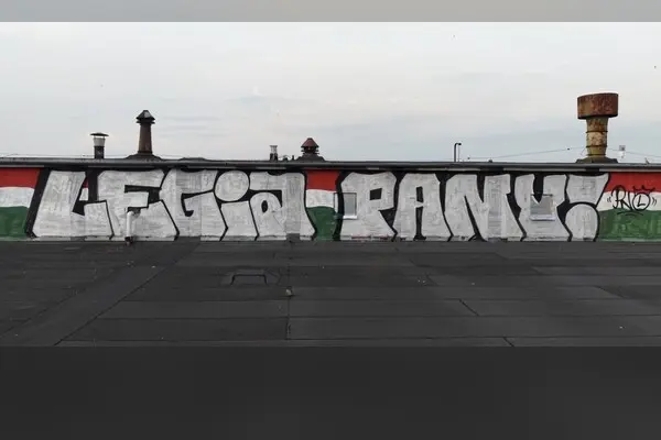 Nowe legijne graffiti: Legia Pany! (608)