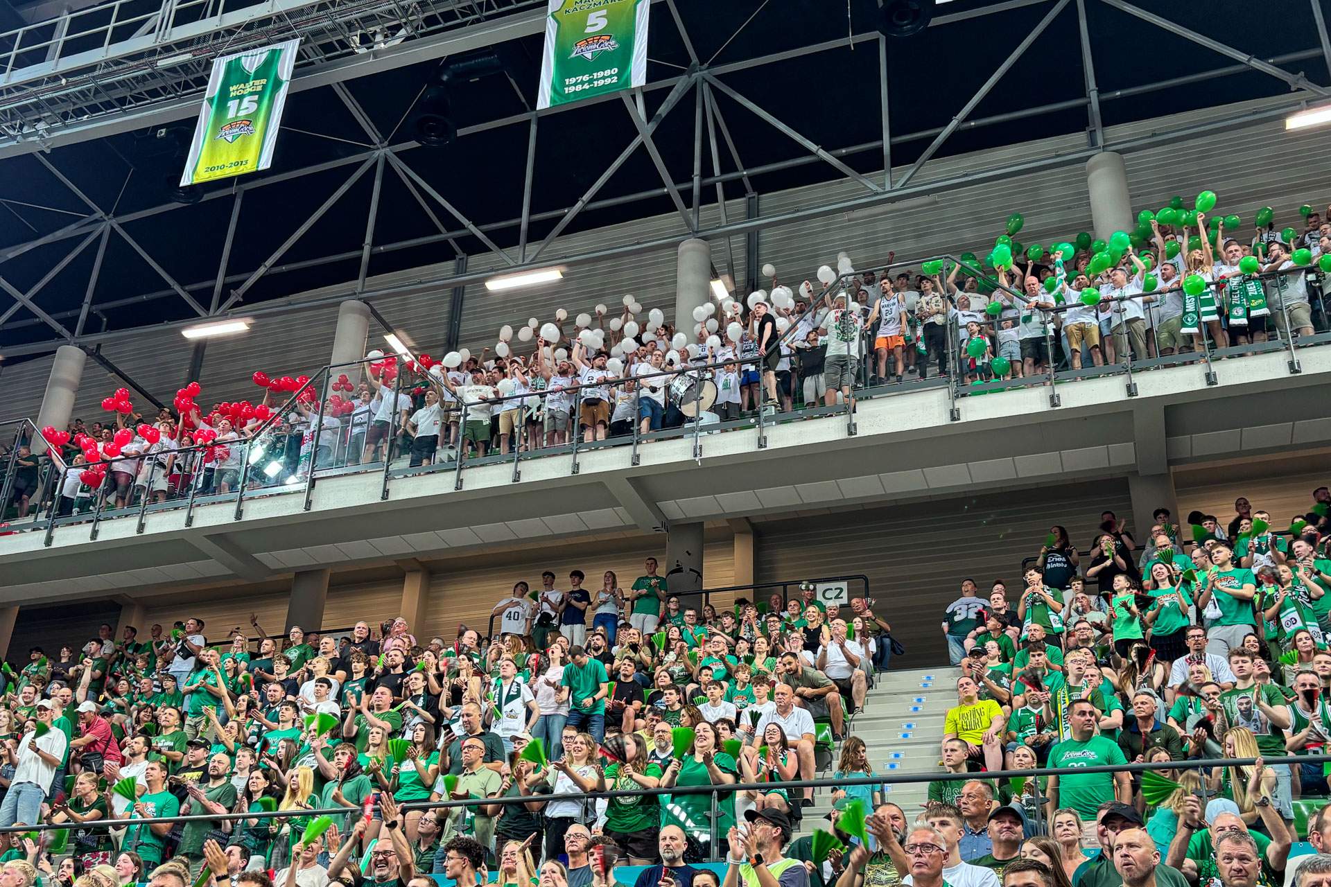 koszykówka Zastal Zielona Góra - Legia Warszawa kibice
