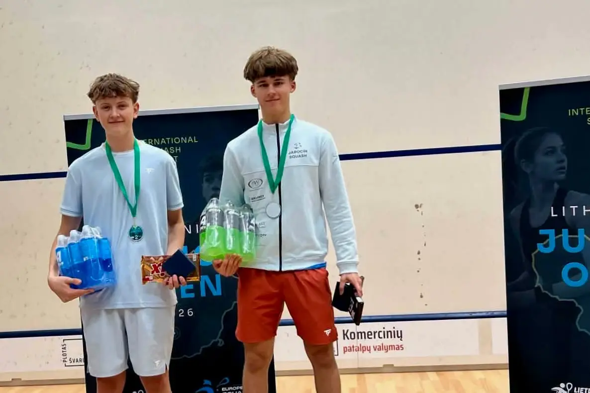 Bracia Cienciała na podium Lithuanian Junior Open
