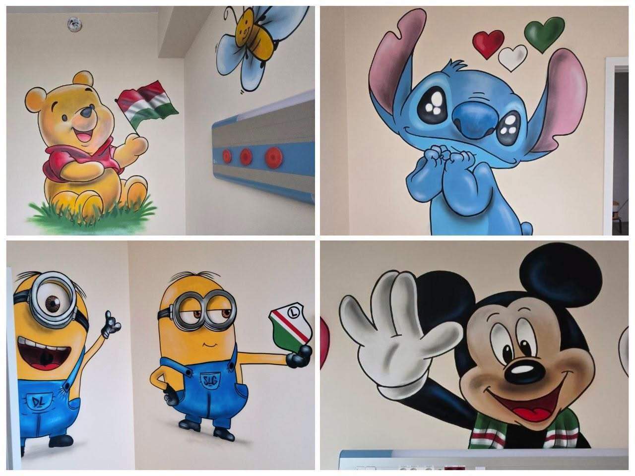 Dobrzy Ludzie,bajkowe graffiti