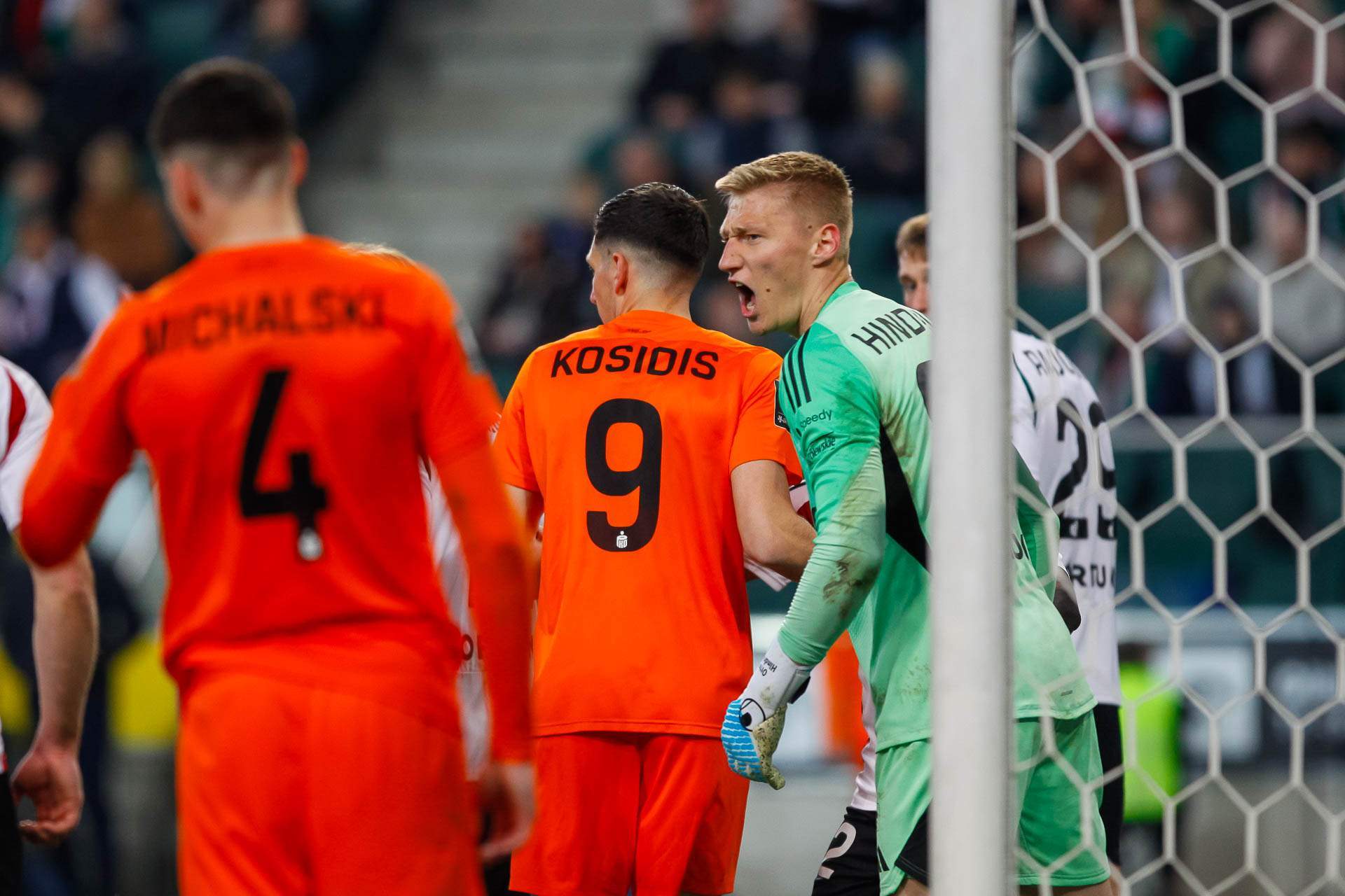 Legia Warszawa - Zagłębie Lubin Otto Hindrich