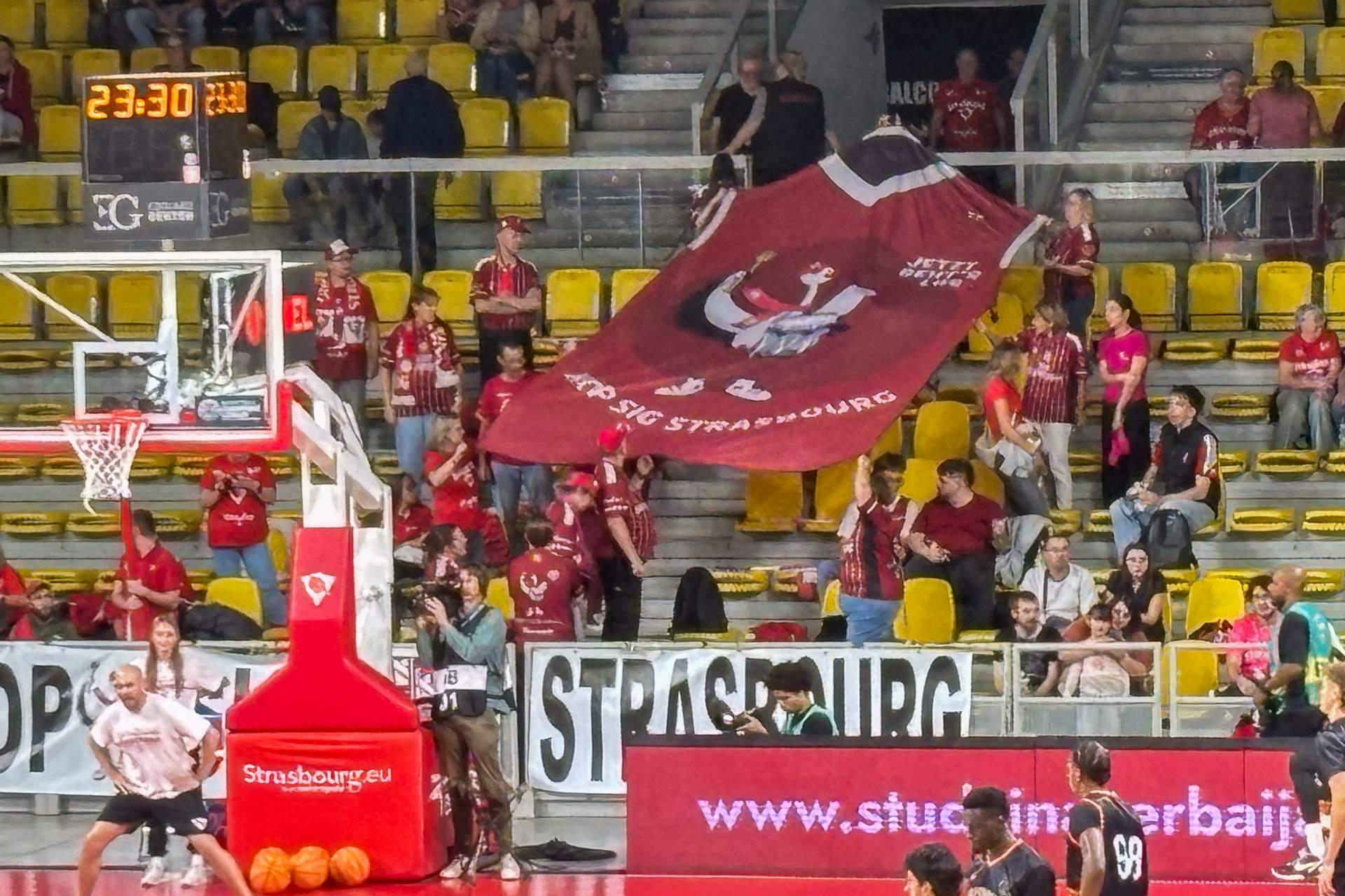 koszykówka, BCL SIG Strasbourg - Legia Warszawa