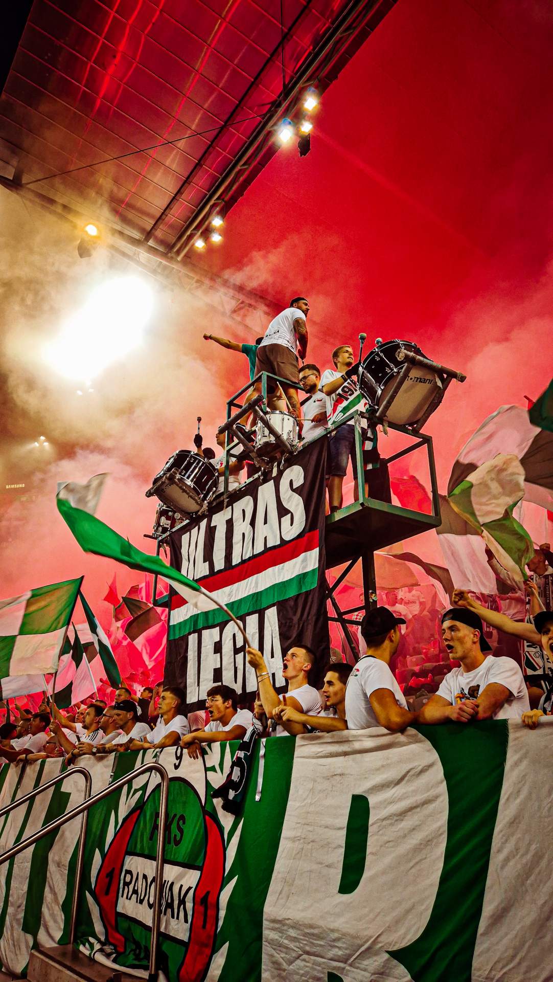 Legia Warszawa - Radomiak Radom ultras race żyleta,mecz-3645