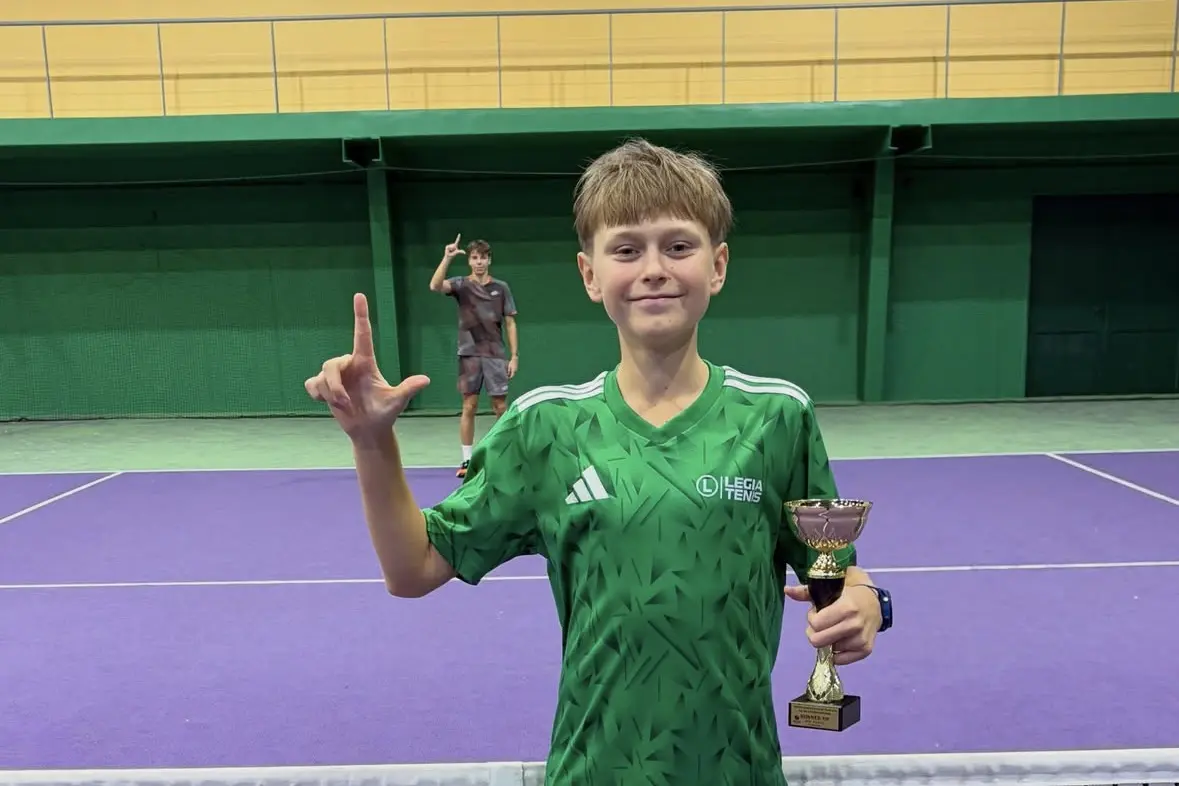 Zięba na podium turnieju Tennis Europe U-16 na Łotwie