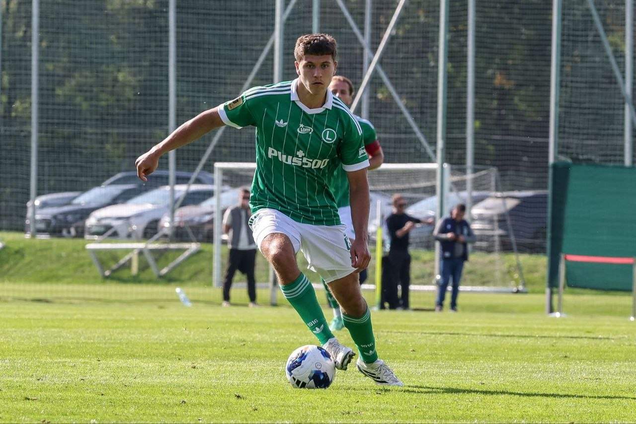 Legia Warszawa - Korona Kielce, sparing, Robert Deziel Jr