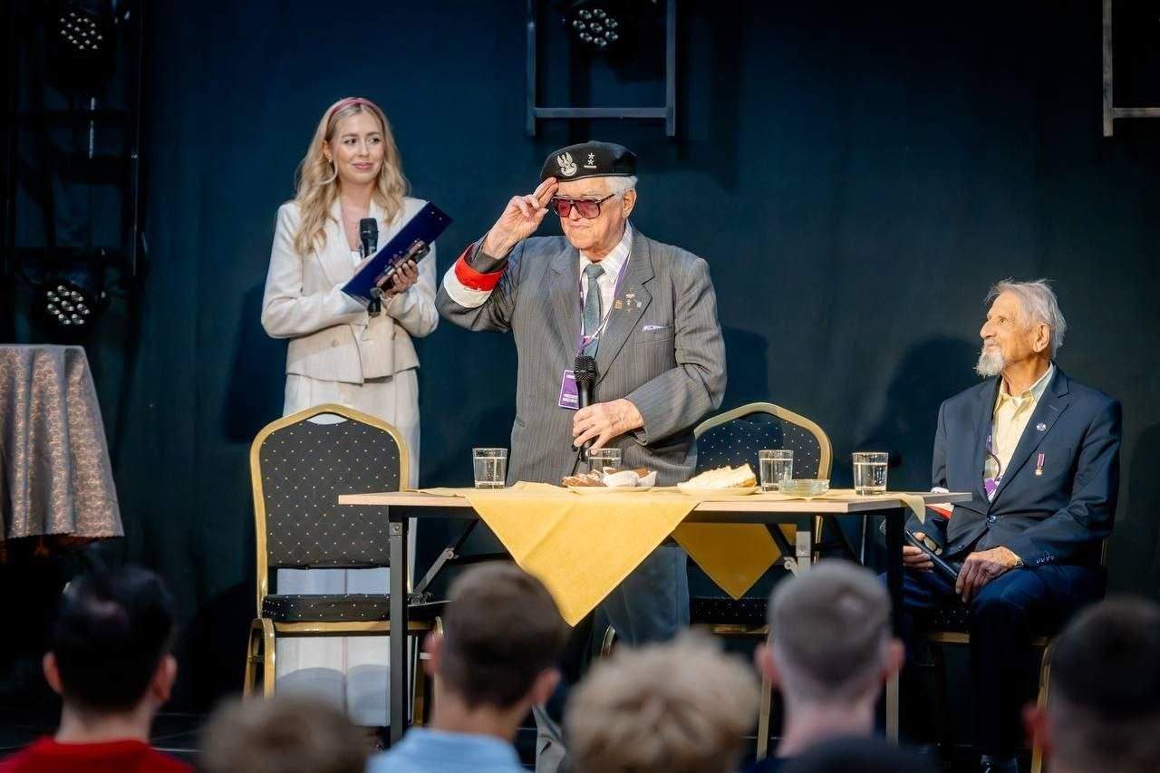 spotkanie z Powstańcami,Zbigniew Daab,Jan Witkowski