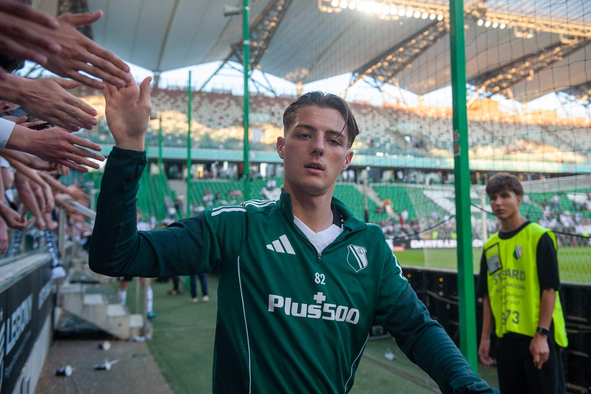 Legia Warszawa - Motor Lublin Kacper Urbański