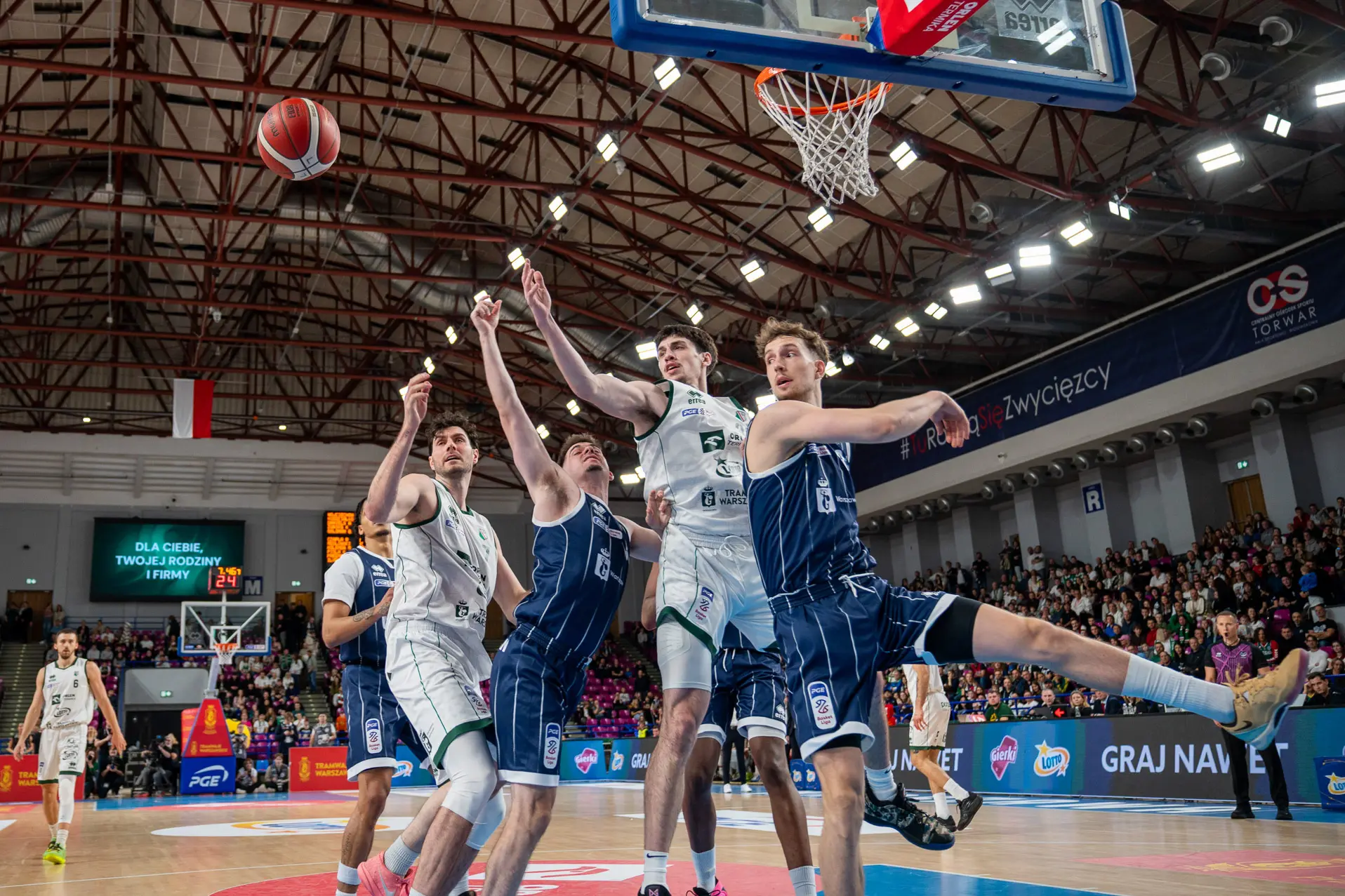 Legia Warszawa 77-92 Dziki Warszawa