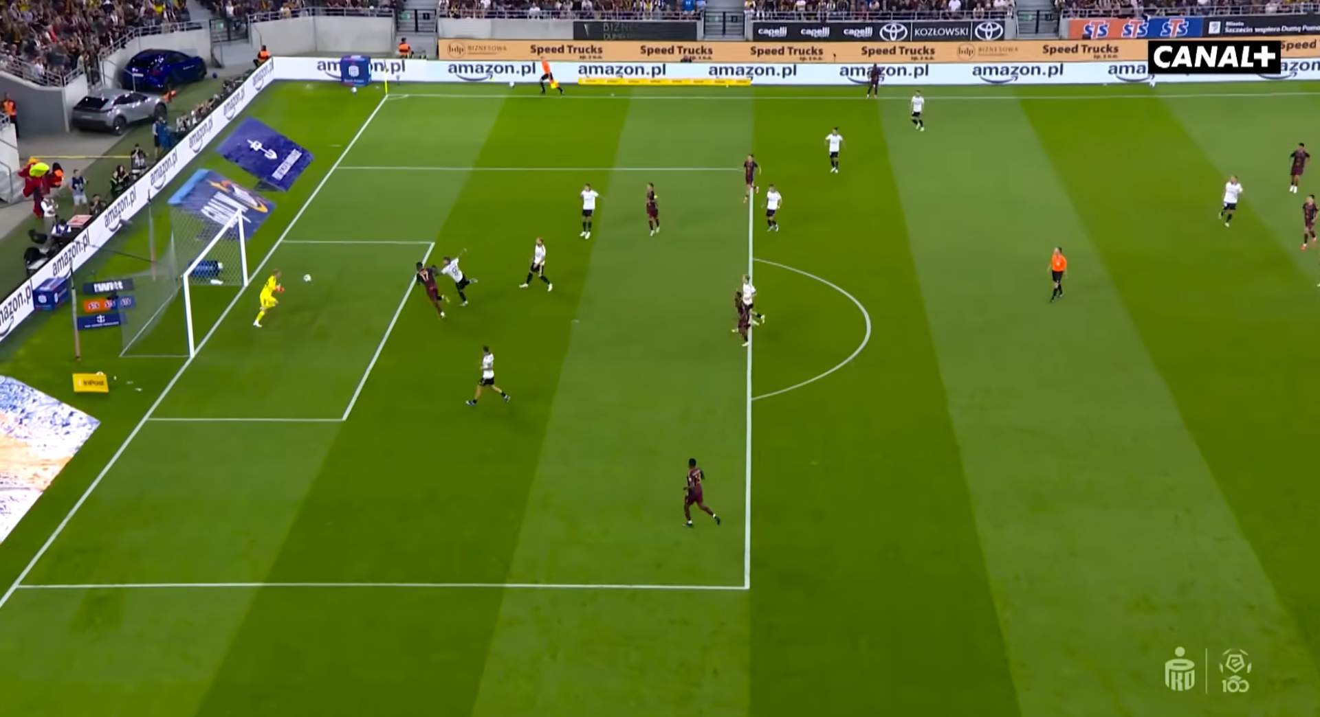 scrennshot Pogoń - Legia