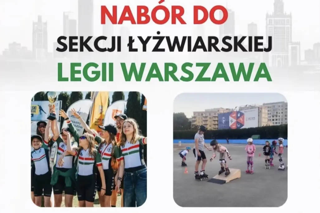 Nabory do sekcji łyżwiarskiej Legii