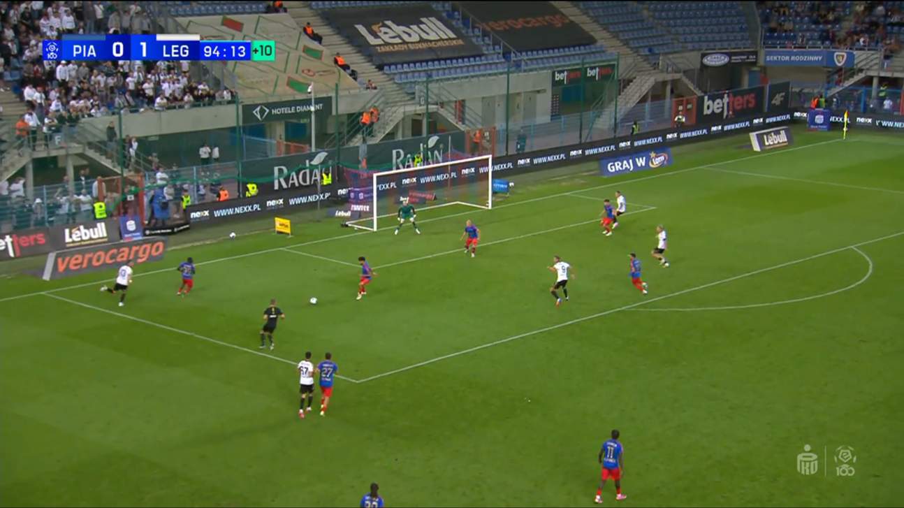 Piast Gliwice - Legia Warszawa screenshot