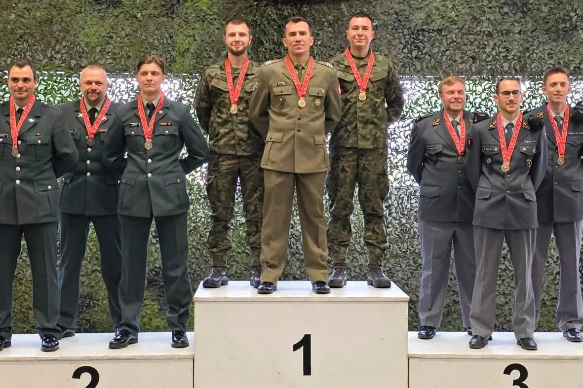 Złoto Bartnika na zawodach CISM w Thun