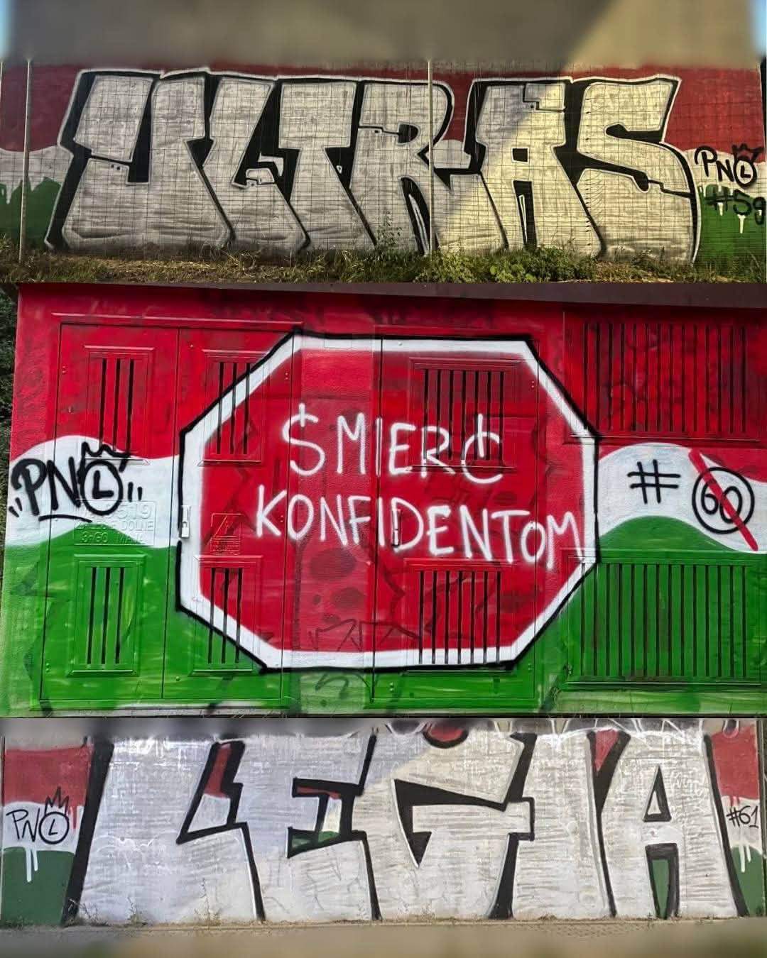 graffiti,śmierć konfidentom
