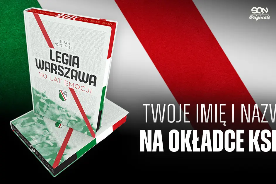 Twoje imię i nazwisko może trafić na okładkę książki o Legii