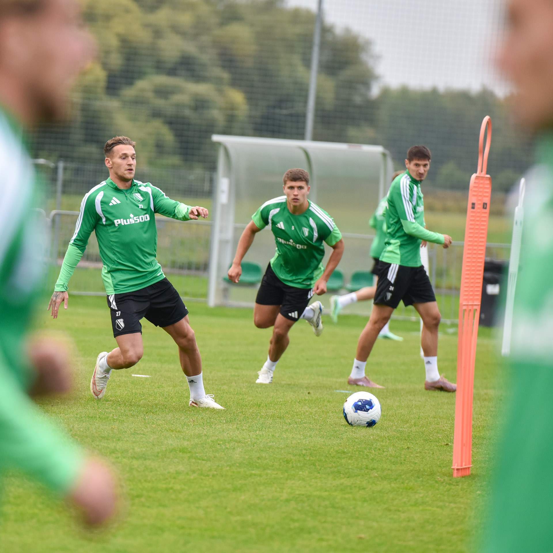 trening Bohdan Wjunnyk Robert Deziel Zoran Arsenić