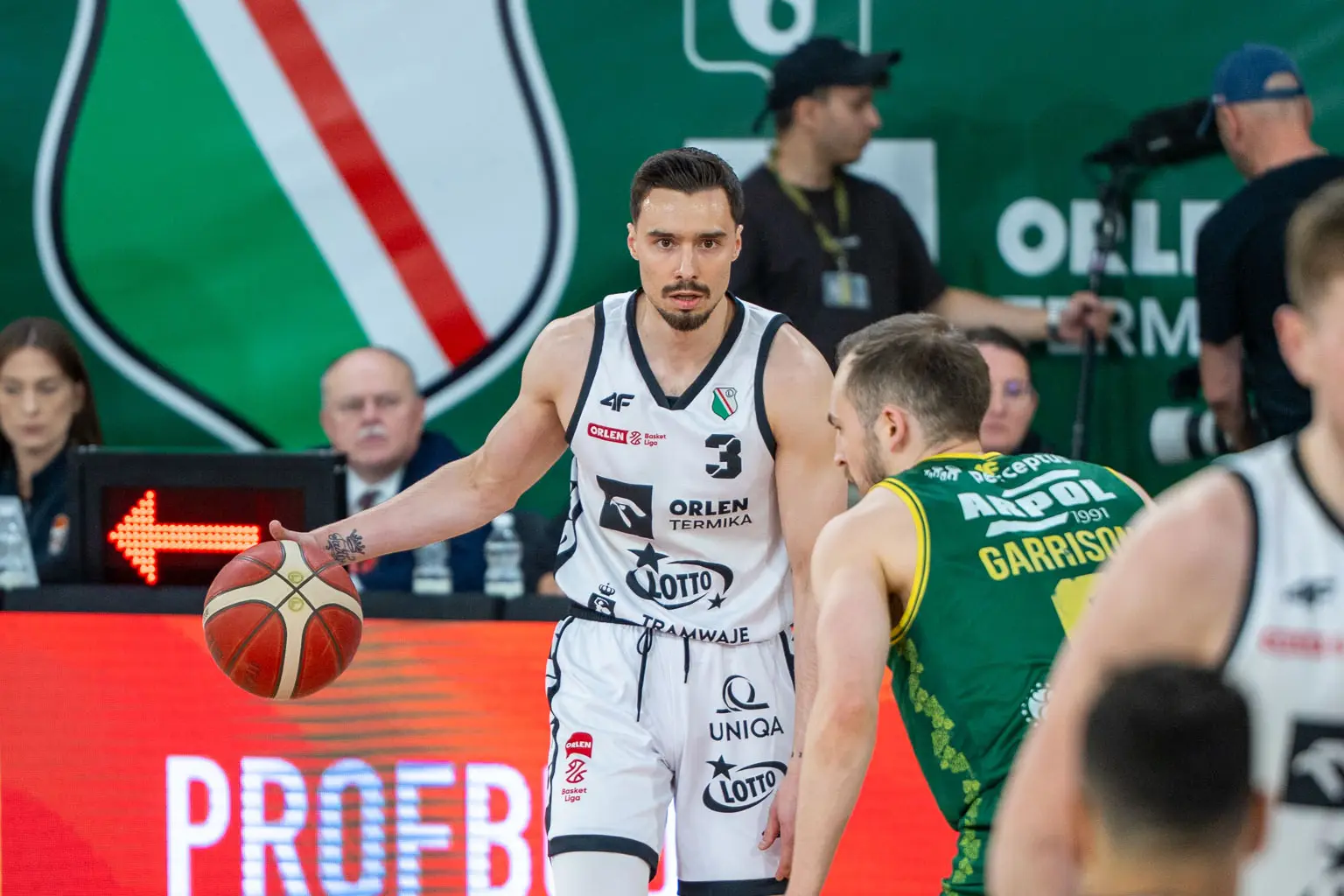 Krok do mistrzostwa! Legia Warszawa 84-80 Zastal Zielona Góra