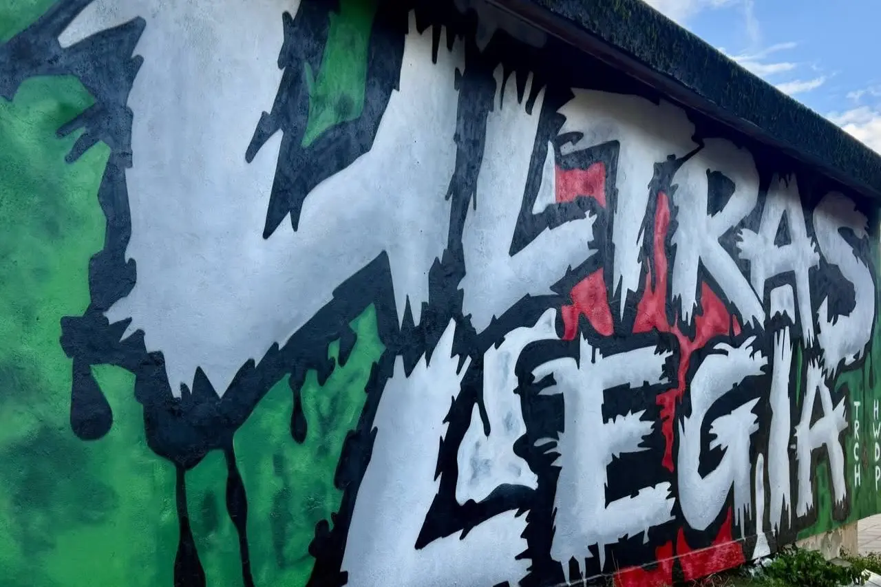 Nowe legijne graffiti: Ultras Legia (629)