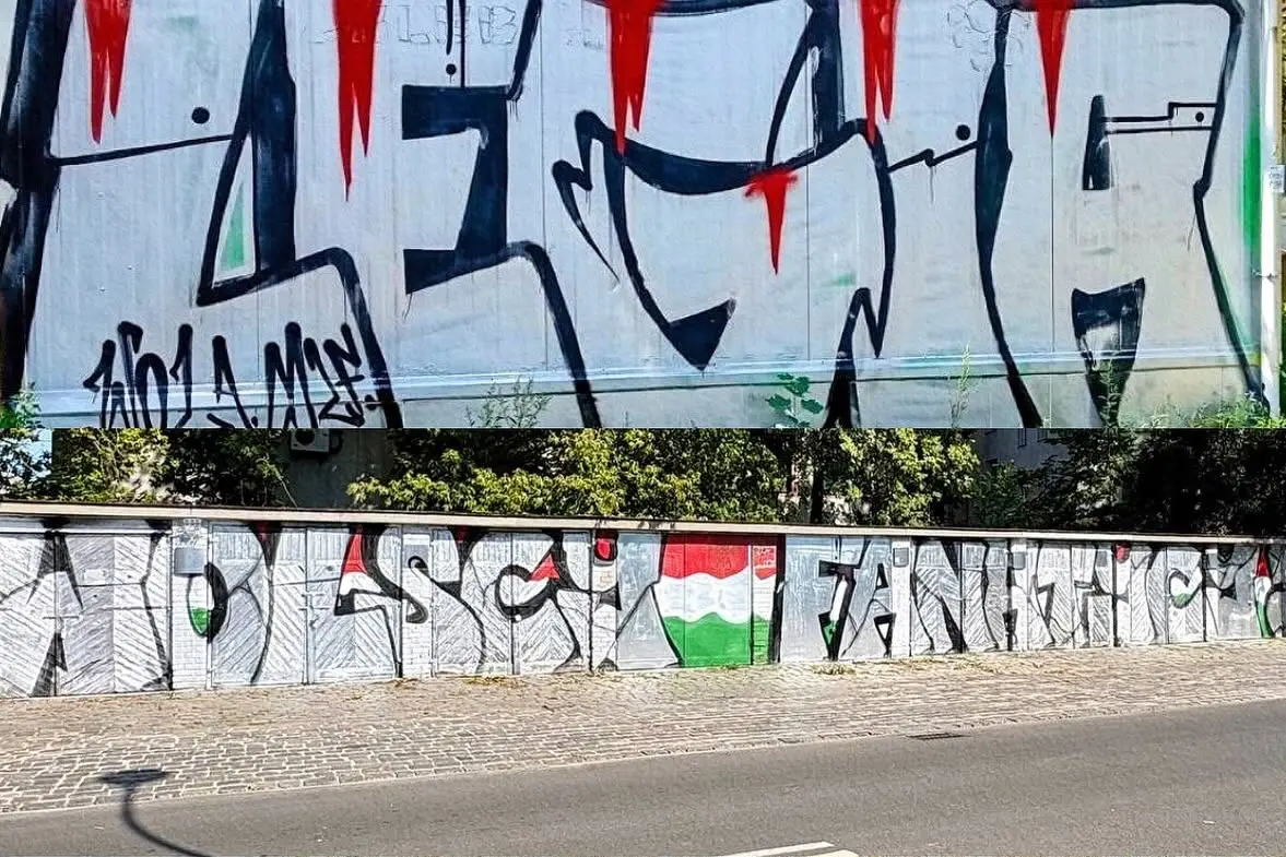 Nowe legijne graffiti: Wolscy Fanatycy (623)