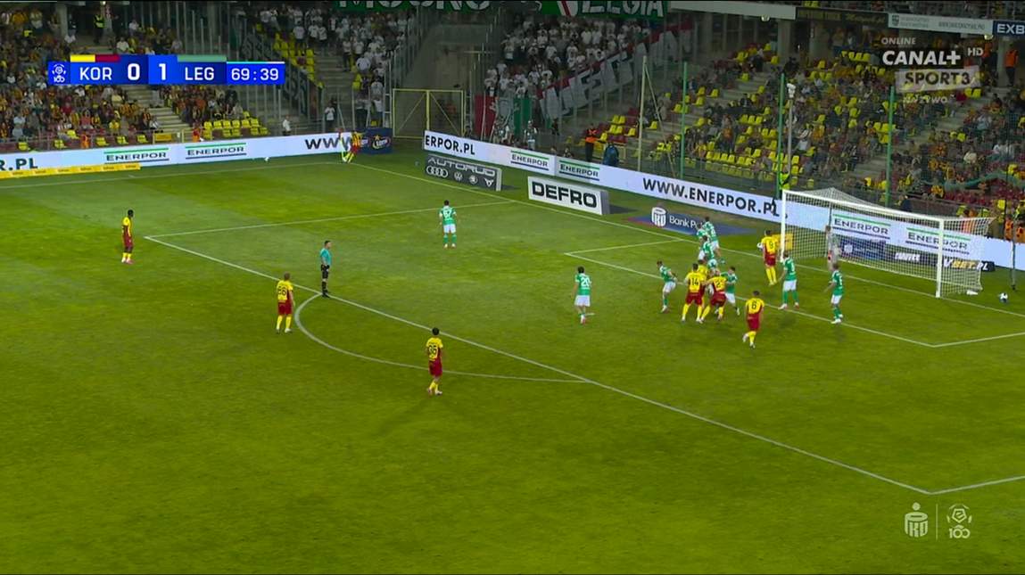 Korona Kielce - Legia Warszawa screenshot