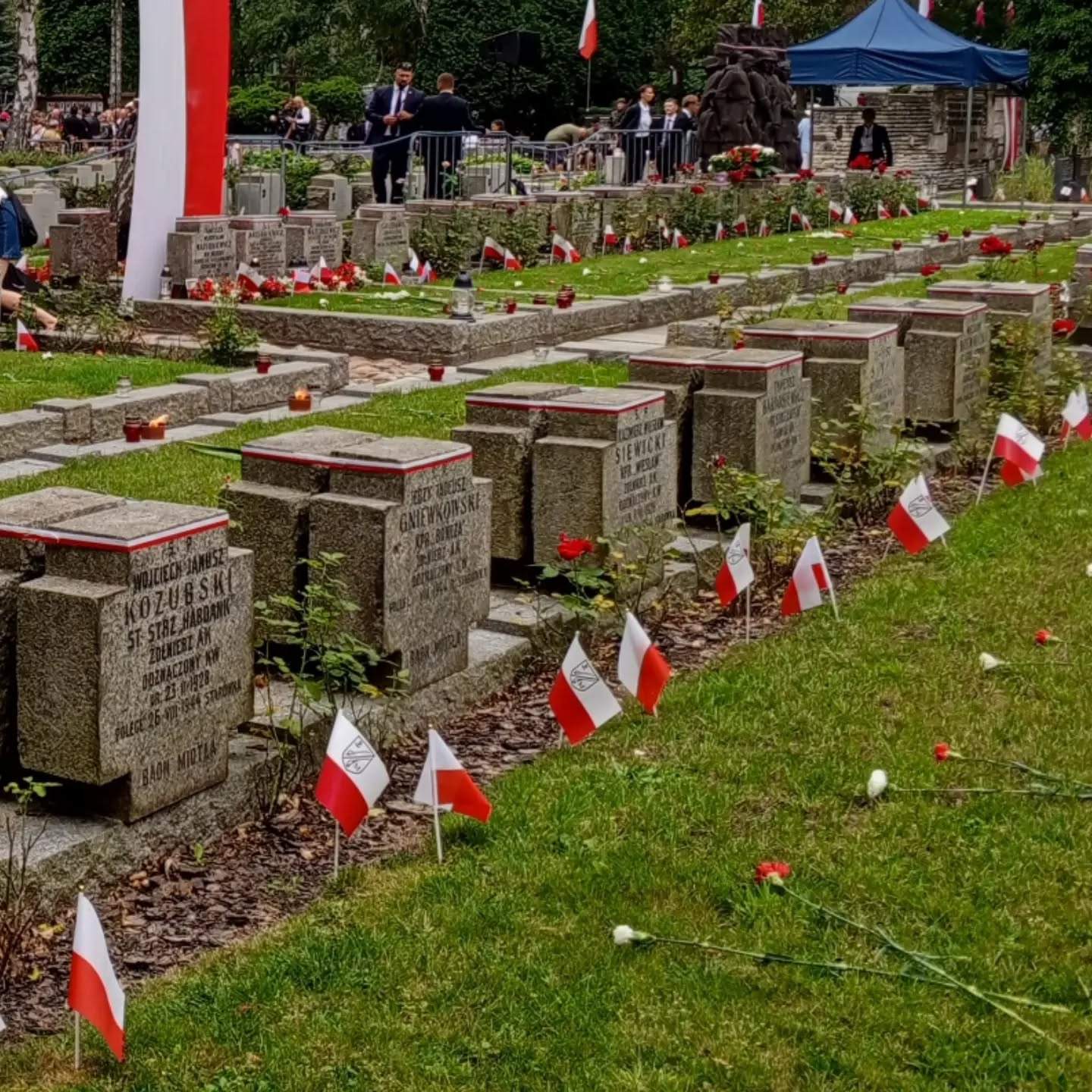 wstążki Powązki