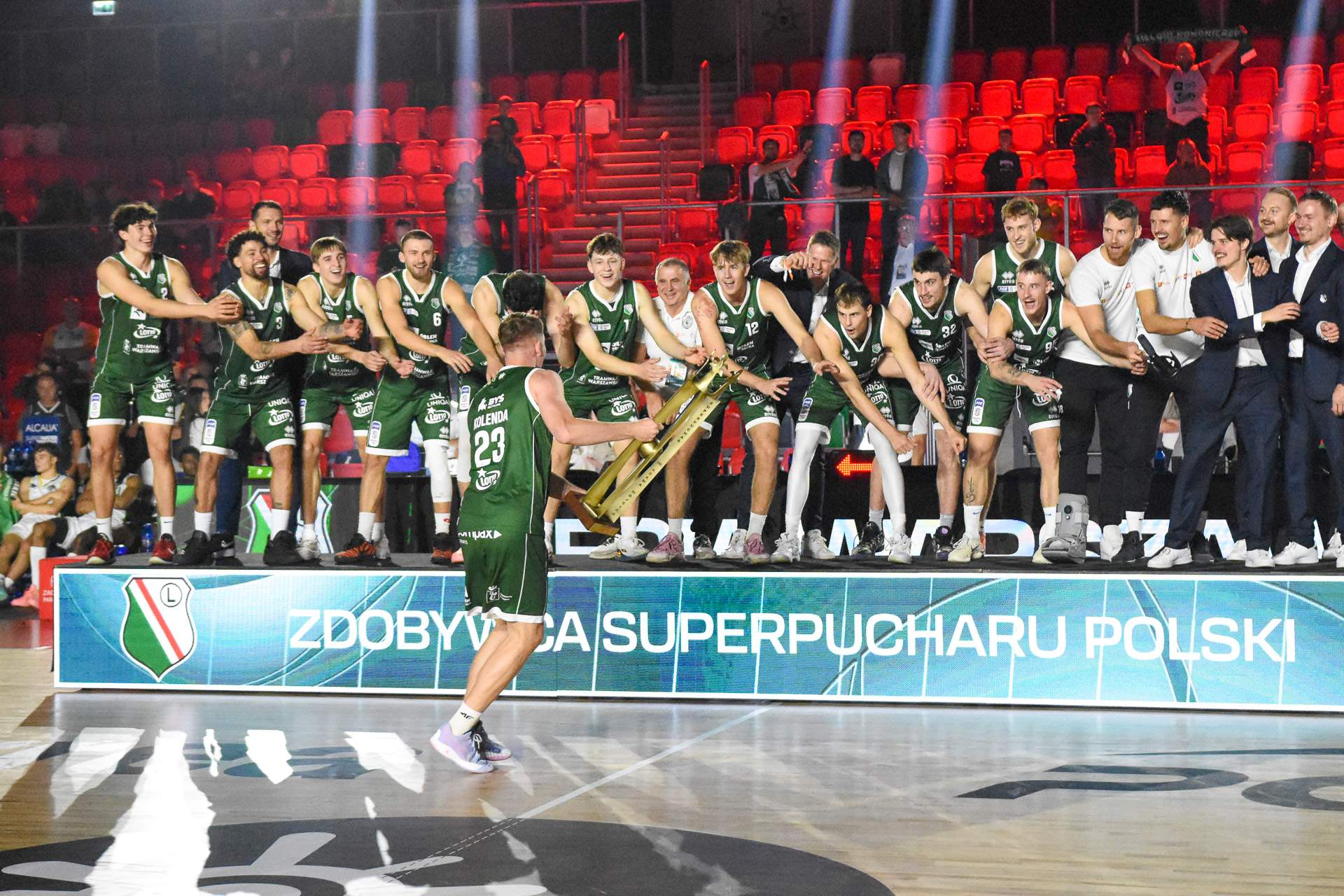 koszykówka Superpuchar Polski Legia Warszawa - Zastal Zielona Góra